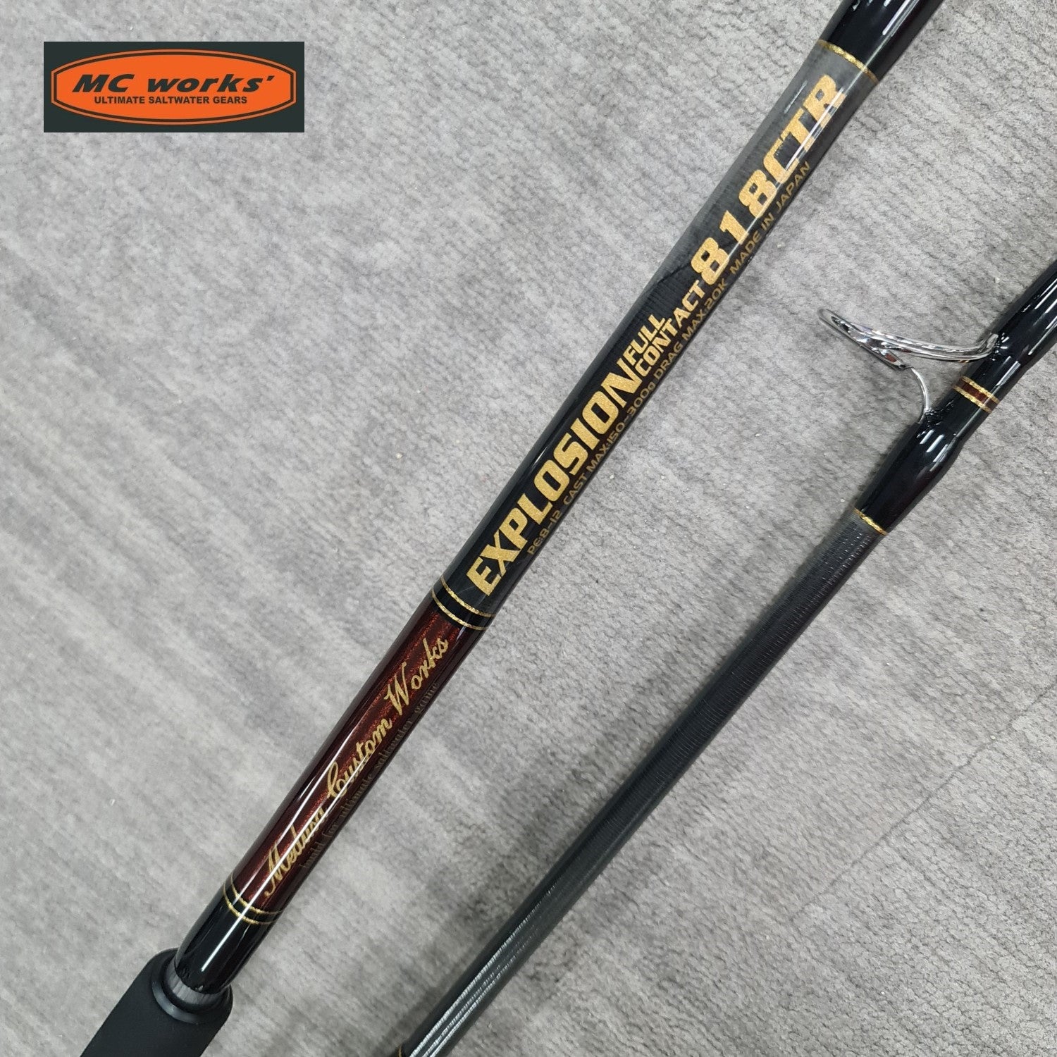 MC Works Explosion Full Contact 818CTR - Compleat Angler Nedlands