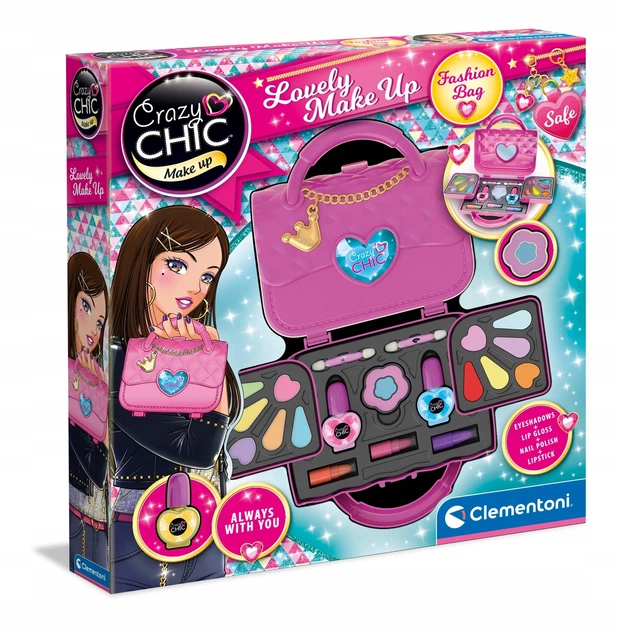 Набір для макіяжу Сумка з косметикою CRAZY CHIC KIT Clementonі