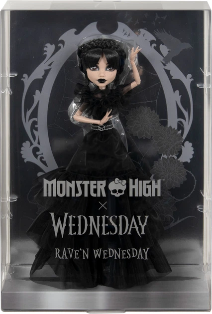 Колекційна лялька Венздей Танці Rave'N Monster High X Wednesday