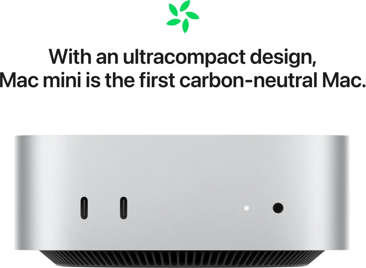Компьютер Apple Mac Mini M4 16/256GB (MU9D3UA/A) – фото, отзывы