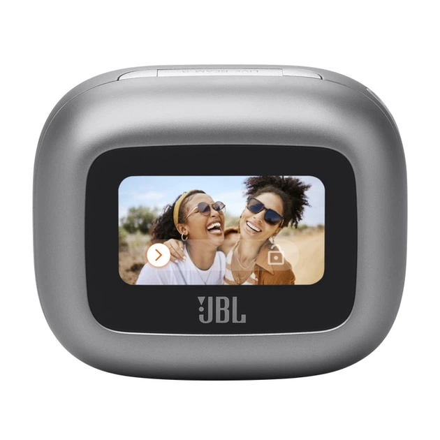 Наушники беспроводные JBL Live Beam 3 Silver (JBLLIVEBEAM3SIL