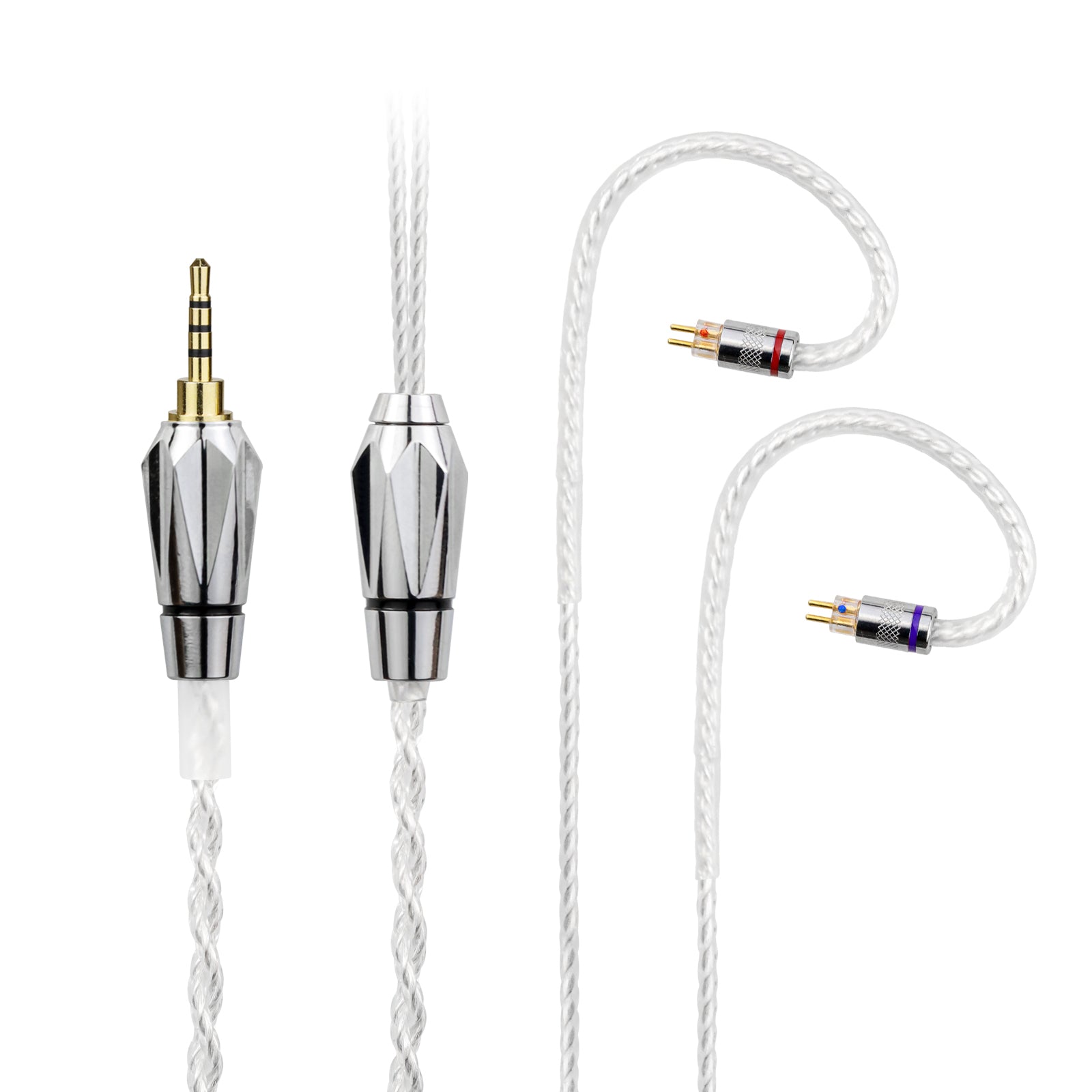 cooyin 水晶の恋 リケーブル 2pin 0.78 ケーブル イヤホン HIFI音質 4