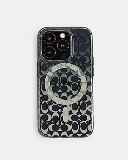 公式】COACH – コーチ | IPHONE 13 PRO ケース ウィズ シグネチャー