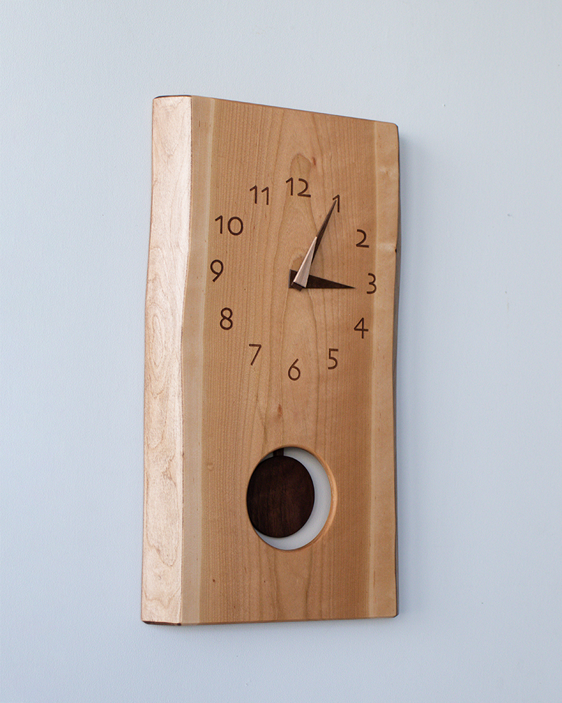 木の振り子時計mimi 山桜5 mori to kurasu | cocochi ｜ 家具と服と