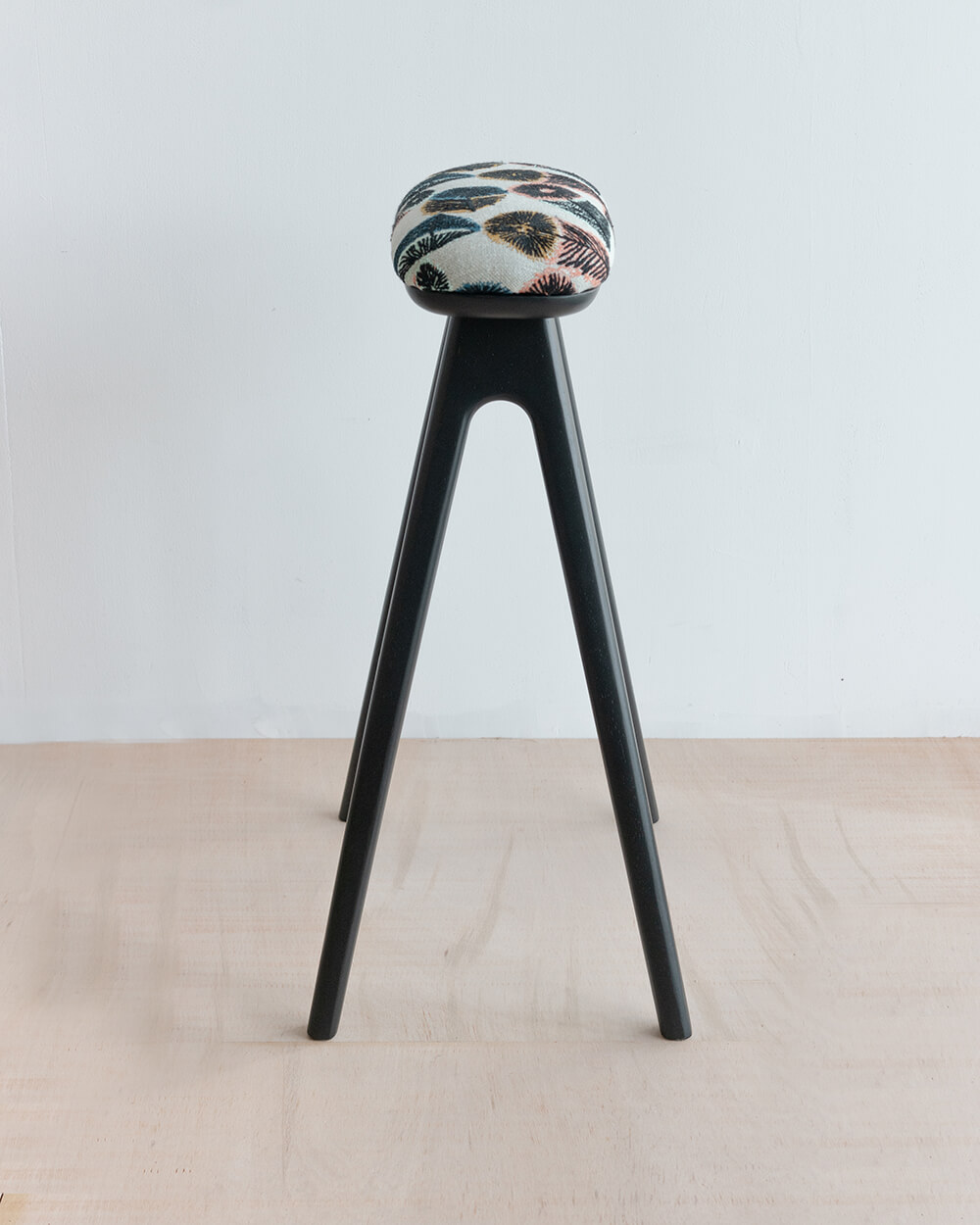 ミナペルホネン生地使用スツールハイスツールキッチンスツール