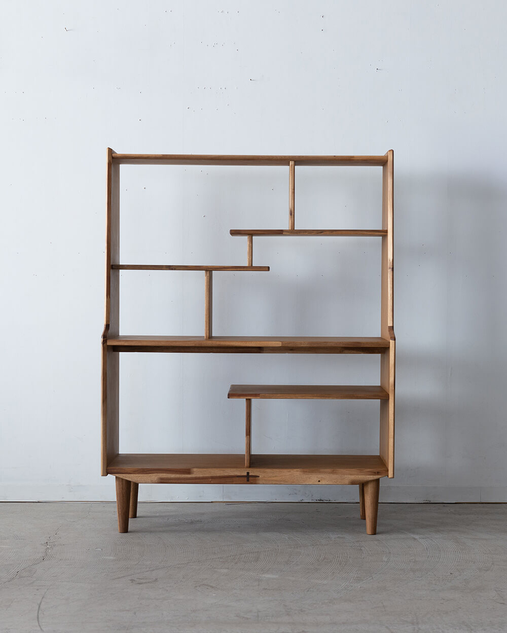 現品SALE］EDDA オープンシェルフ SH30503M-EL000 チーク・アカシア