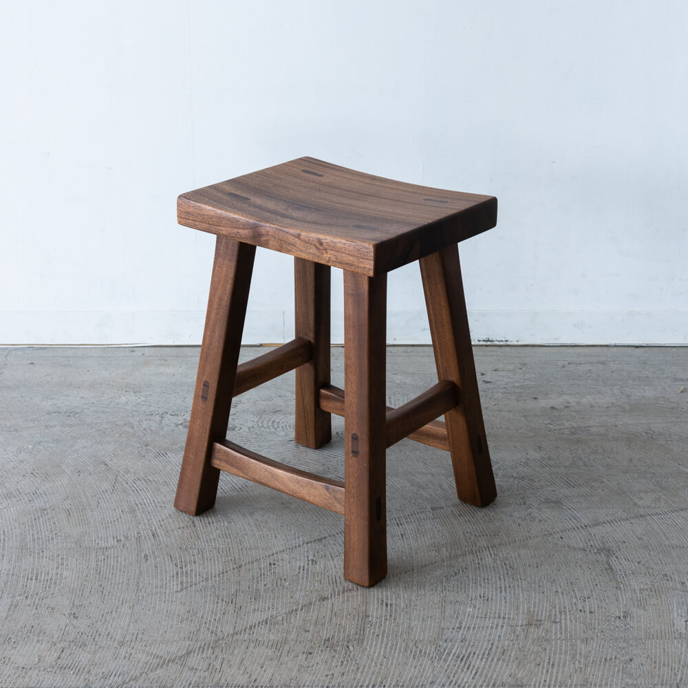 限定品］31スツール 和組 クルミ / ウォールナット オイル仕上げ