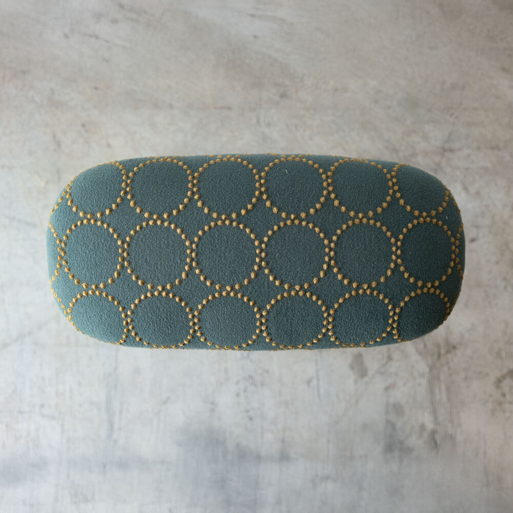 送料込】キッチンスツール(H630)＋張地ミナペルホネン tambourine