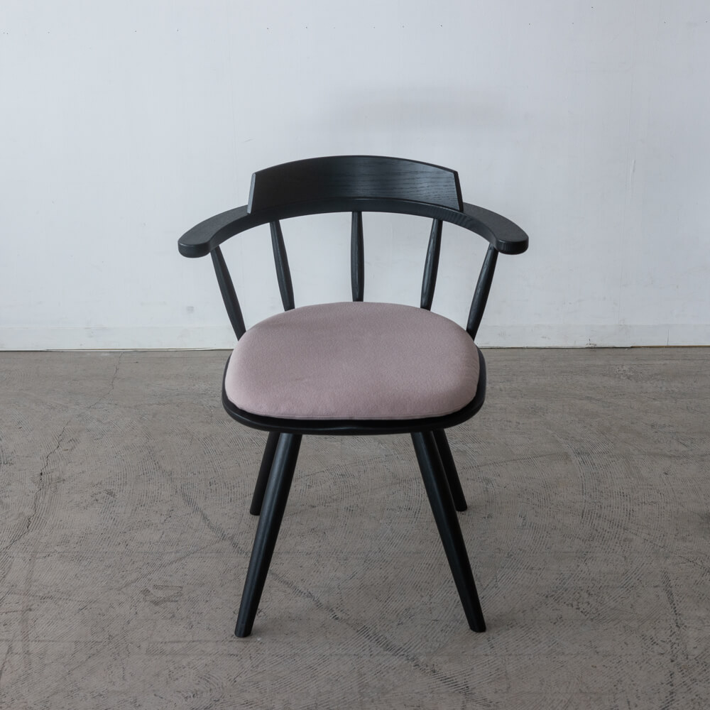 現品SALE】ダイニングチェア 回転 DC341-0W RO-CG＋座クッションAF897