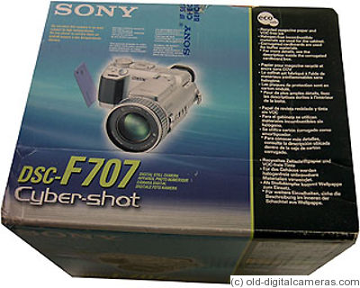 Sony: Cyber-shot DSC-F707 Price Guide: estimate a camera value