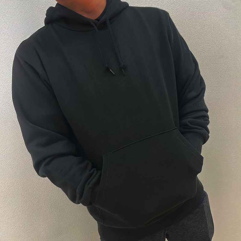 JTAオリジナルデザイン フード付きパーカー(M ブラック): 衣類・ライフ