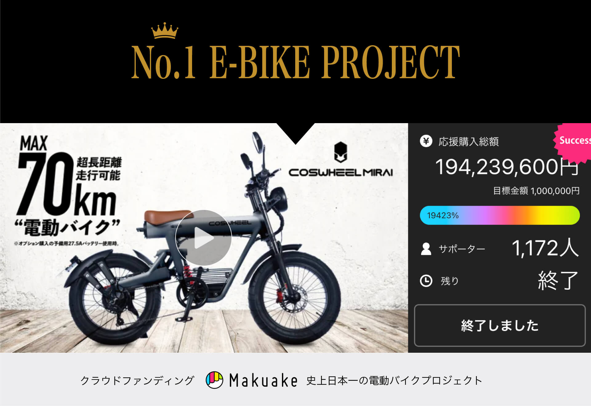 NEW MIRAI S & NEW COMFORT