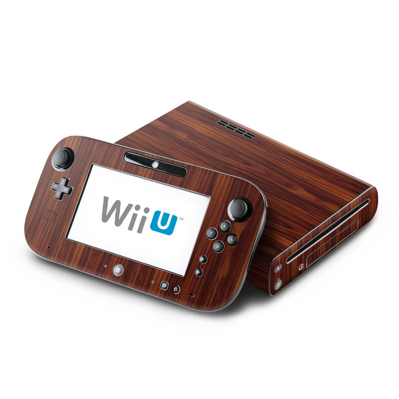 Dark Rosewood Nintendo Wii U Skin | iStyles