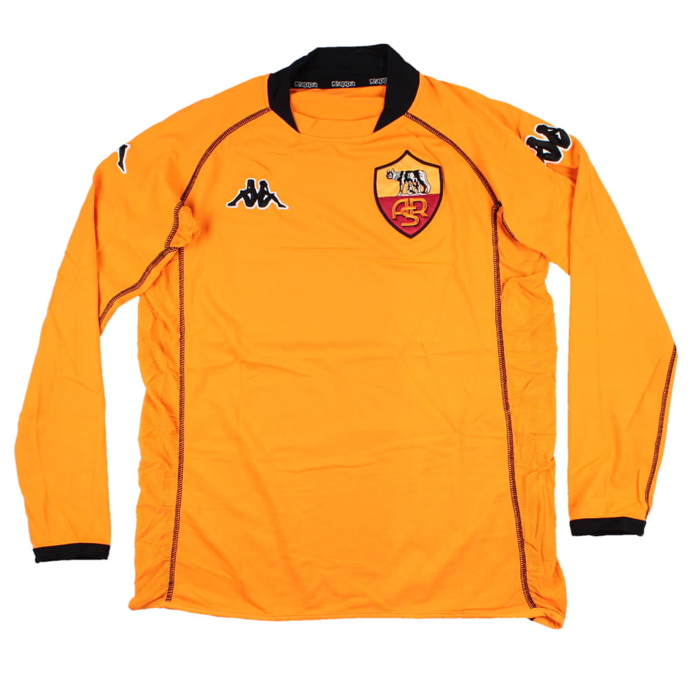 Roma 2002-03 Goalkeeper Long Sleeve Shirt (L) (Excellent
