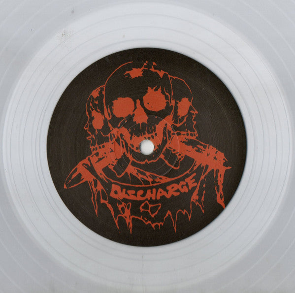 Discharge - Live - The Nightmare Continues (Clear LP