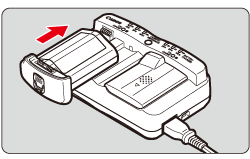 デジタル一眼レフカメラ】EOS-1D X バッテリーの充電方法