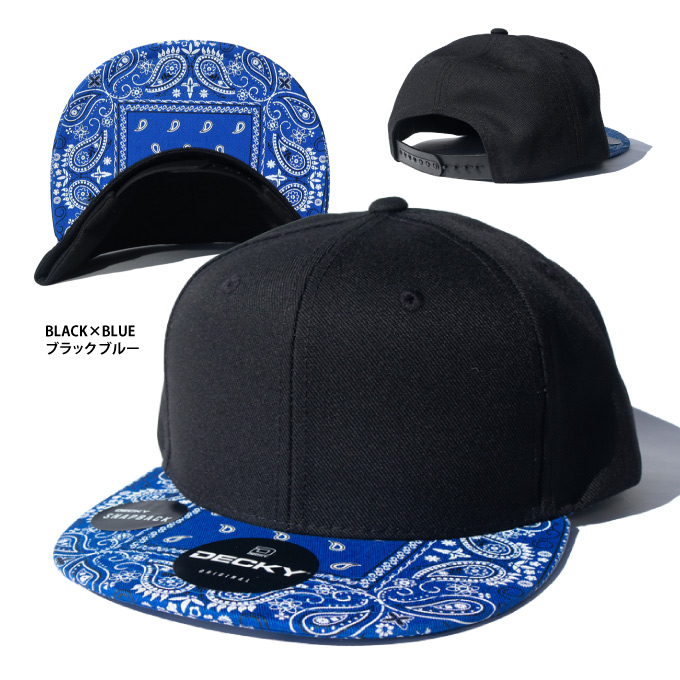 Compton発のキャップサプライヤーDECKYの人気アイテム!! BANDANA VISOR