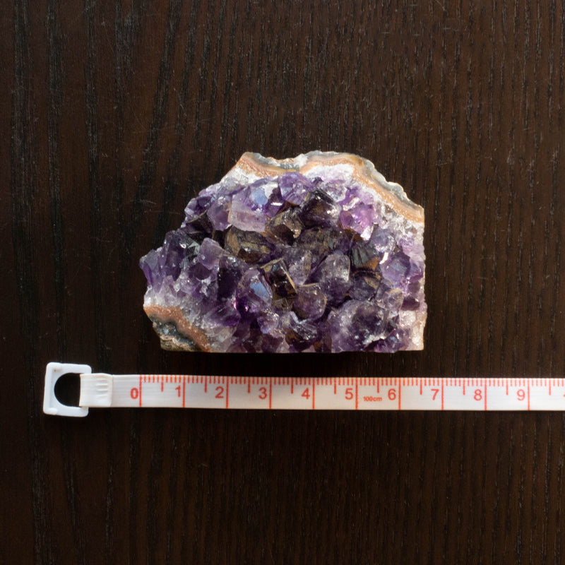 ウルグアイ産 アメジストクラスター 143g/63mm×50mm《手のひらサイズ
