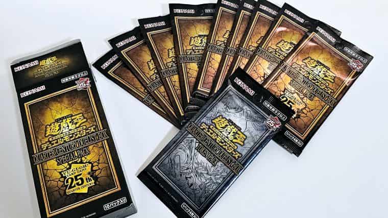 遊戯王OCG】QUARTER CENTURY DUELIST BOX3箱開封！まさかの結果｜CUBE