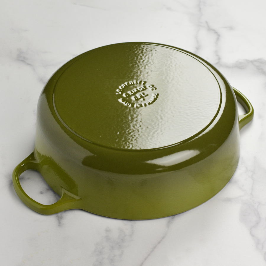 Le Creuset Olive Dutch Oven - Copper Knob, 6.75-qt Wide – Cutlery