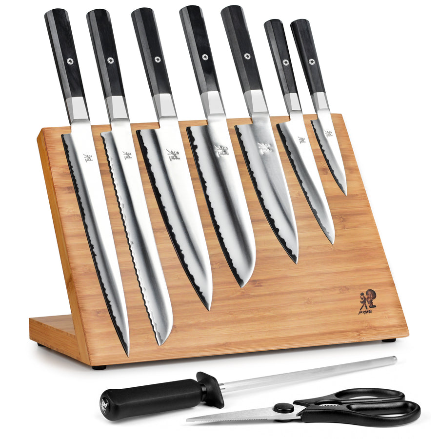 Miyabi Koh Magnetic Easel Knife Set - 10 Piece – Cutlery and More
