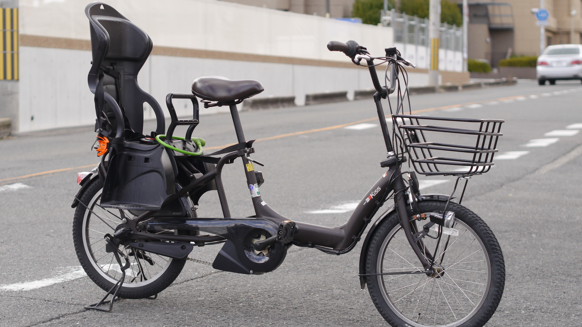 カスタム☆YAMAHA PAS KISS チャイルドシート取り外し！バスケット取付