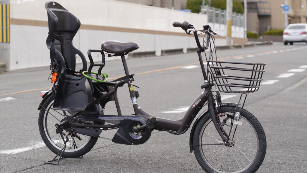 カスタム☆YAMAHA PAS KISS チャイルドシート取り外し！バスケット取付