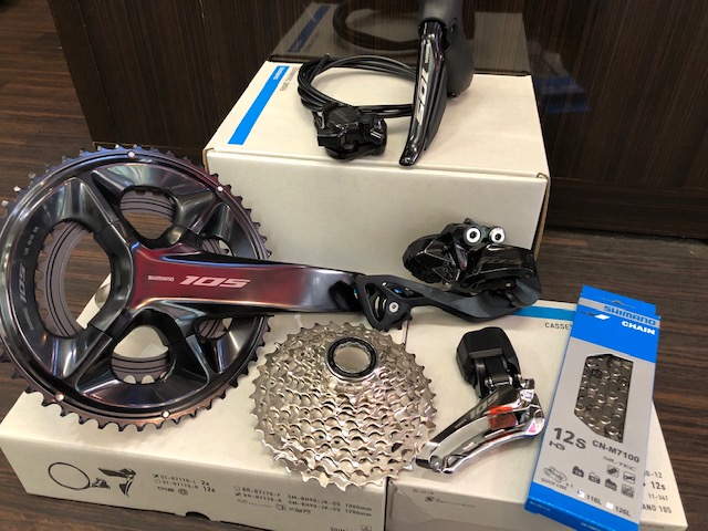 入荷情報 ! !】シマノ｜新型105・R7100シリーズ Di2｜CYCLE PINE
