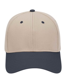 OTTO 19-768 Superior Cotton Twill 6 Panel Baseball Cap-Veetrends.com