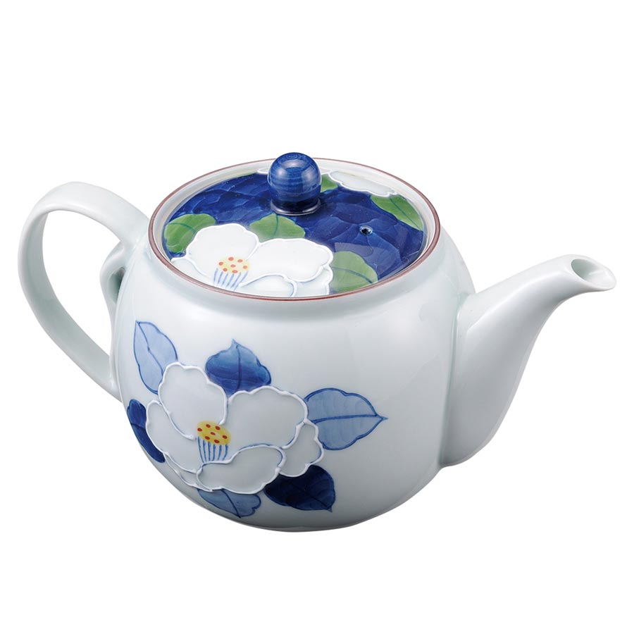 一珍山茶花(さざんか)急須｜きみくらオンラインショップ