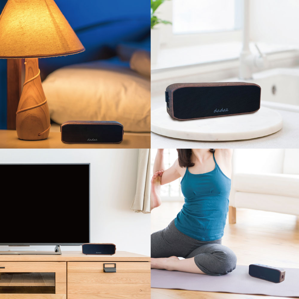 ポータブル防水スピーカー≪SOUND WOOD≫｜dadaz公式サイト