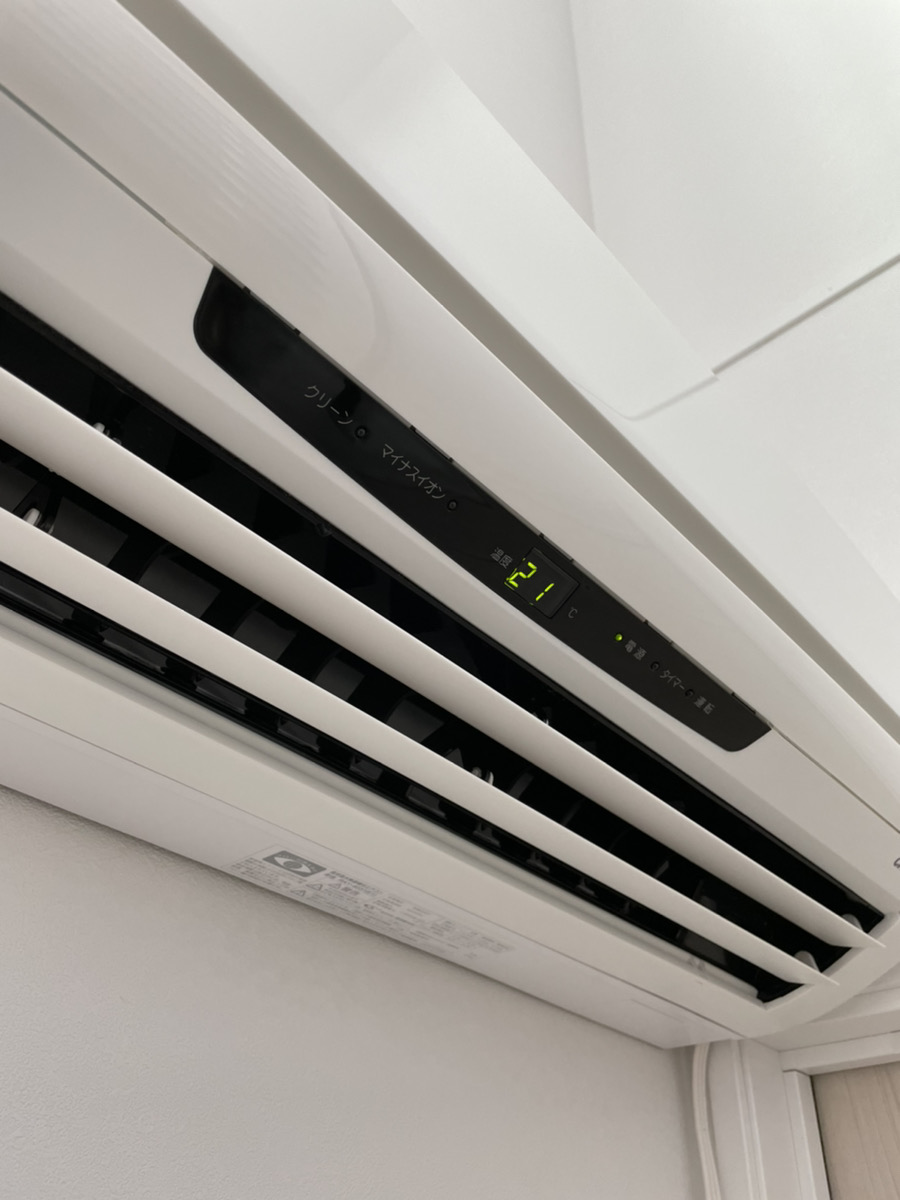 長府（CHOFU）床暖房連動エアコン｜RAY-4037｜エアコンクリーニングの