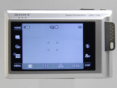 新製品レビュー】ソニー「サイバーショット DSC-T200/70」