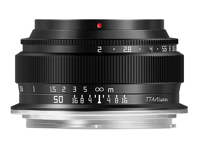 焦点工房、薄型・軽量レンズ「TTArtisan 50mm f/2」にキヤノンRFと