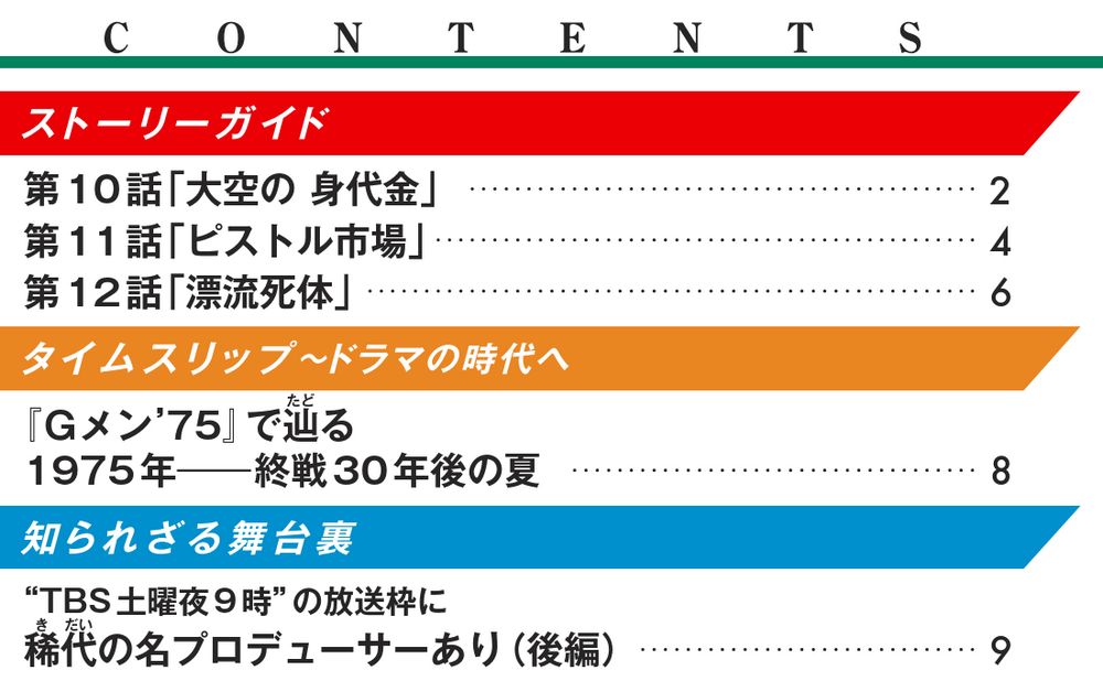 Gメン'75 DVDコレクション 第4号 | デアゴスティーニ公式