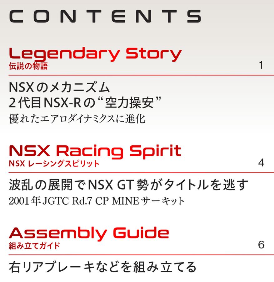 Honda NSX-R 第46号 | デアゴスティーニ公式
