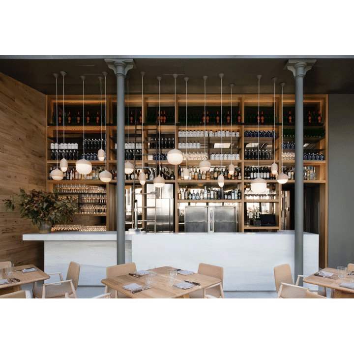 MATER | TERHO LAMP | NATURAL | M（ペンダントライト）[電球非同梱