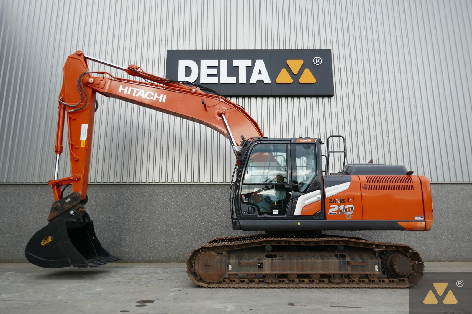 Delta Machinery | Hitachi ZX210LC-7 - CE - Hammer lines - Quick