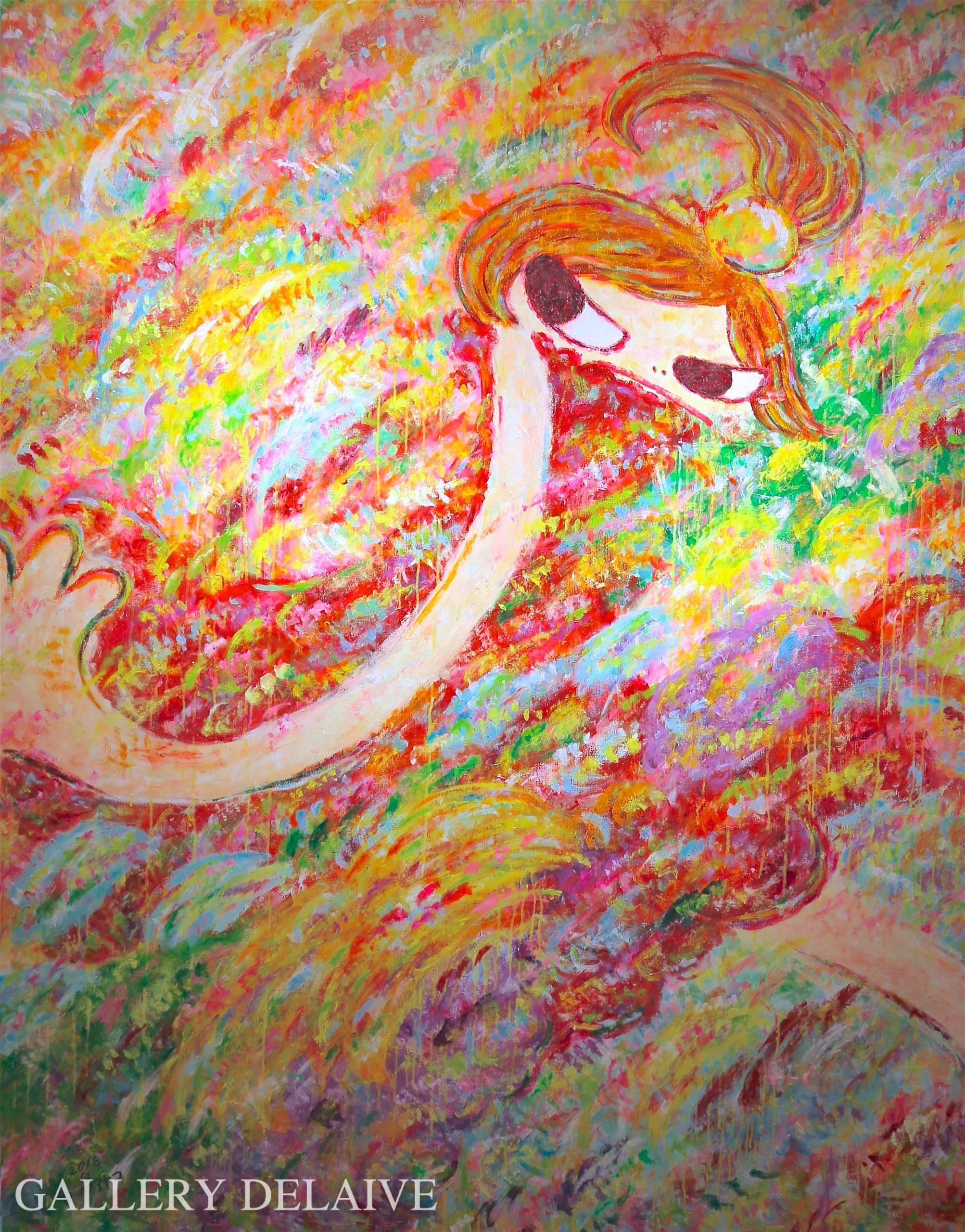 Ayako Rokkaku - Untitled - 2018 - Gallery Delaive