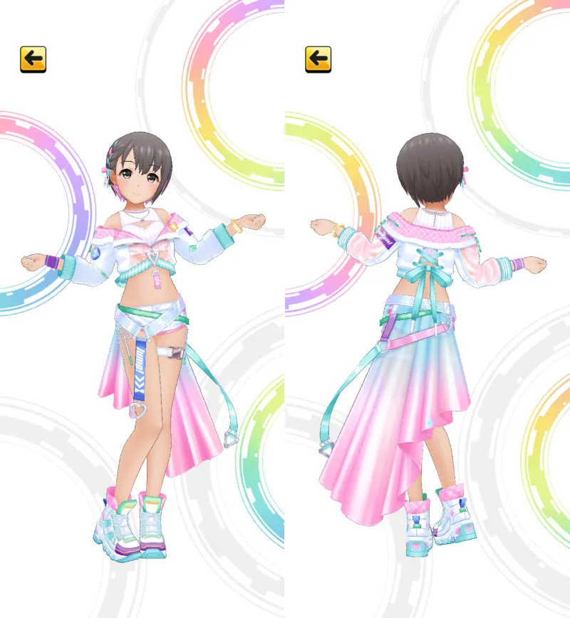デレステ】2周目ブランフェス限定SSR［エクステンド・ブルー］乙倉悠貴