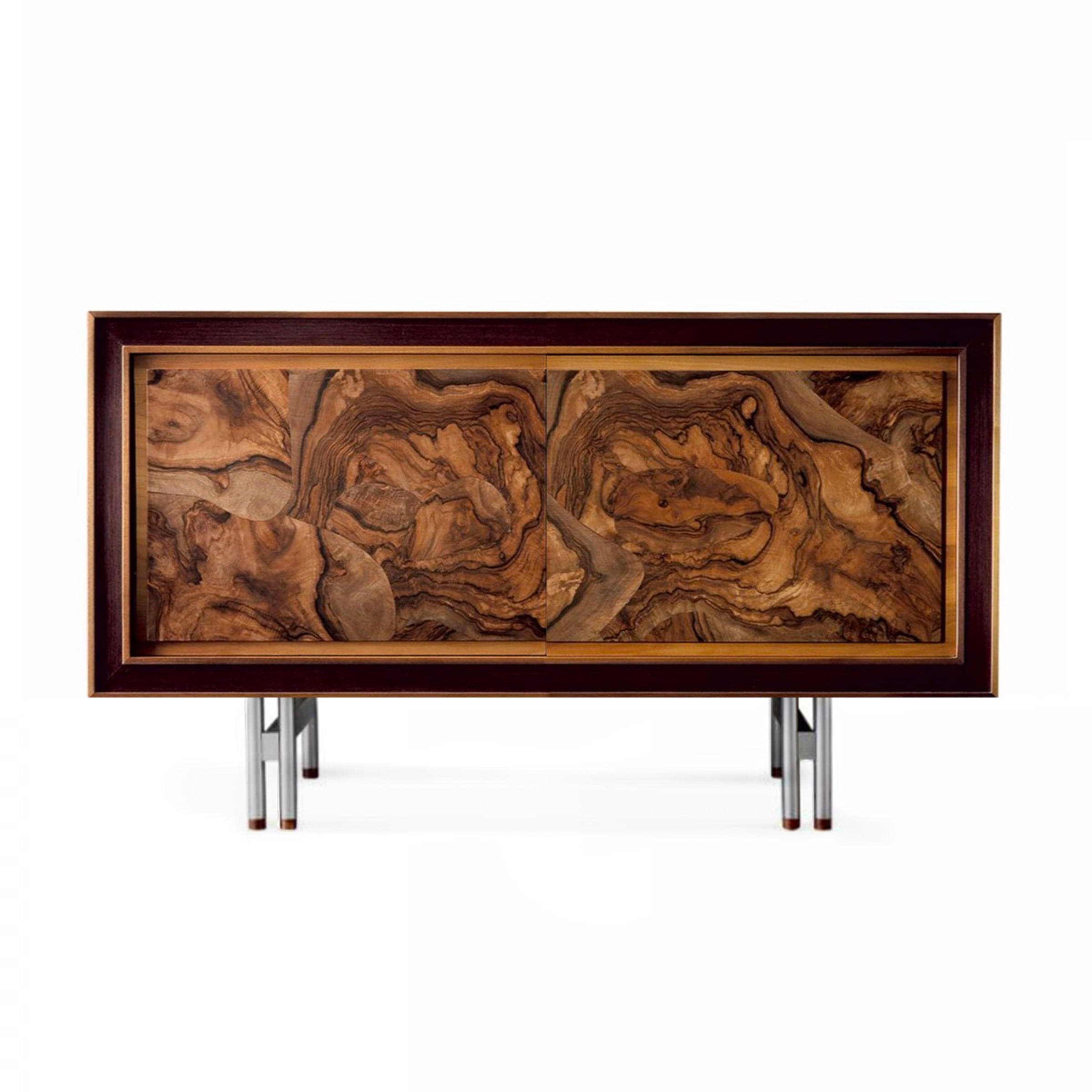 Walnut Wood Sideboard QUADRA Radica Doors by Dale Italia. Shop on
