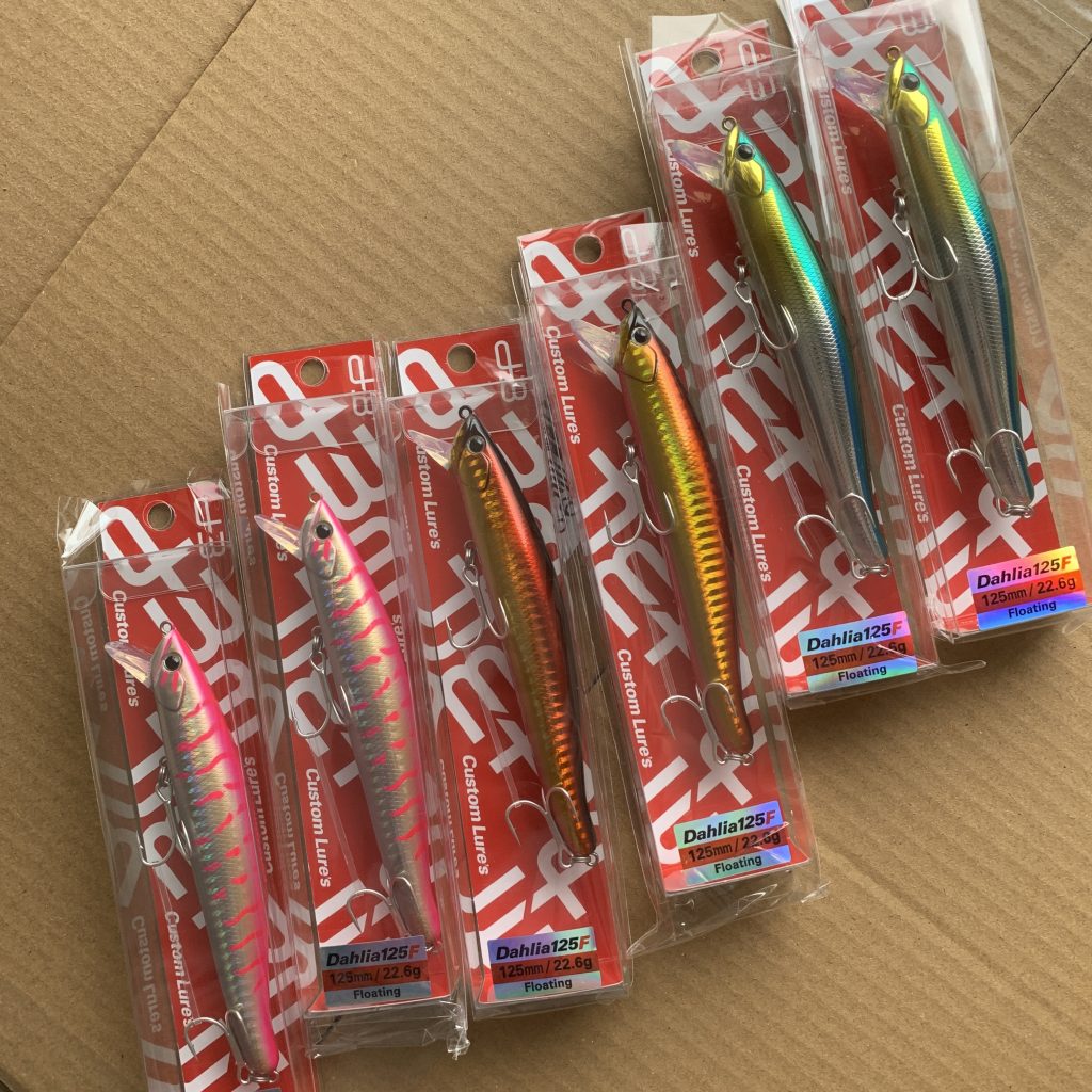 新製品のお知らせ。 ダリア125F D3福士知之 – D3カスタムルアーズ