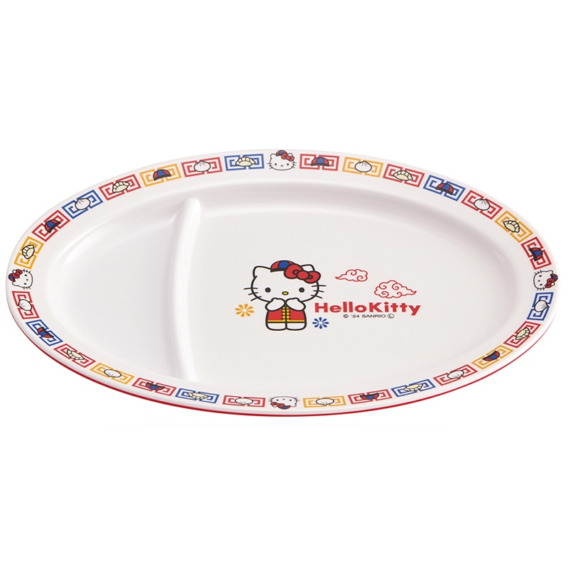 メラミン製ギョーザ皿 ハローキティ MCH3｜郵便局のネットショップ