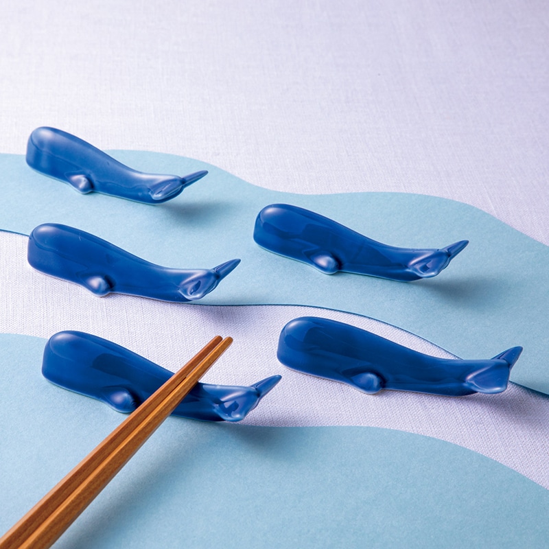 ミヤマ クジラ箸置き5個組｜郵便局のネットショップ