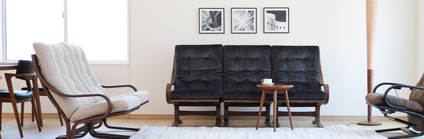 GMIH155○冨士ファニチア / FUJI FURNITURE 1人掛けソファ 冨士