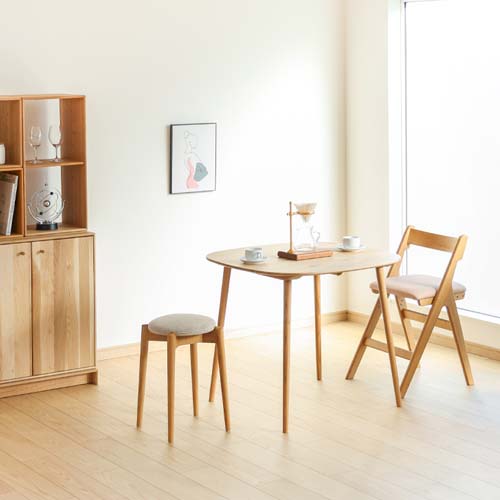飛騨家具 nissin 日進木工 toy トイ カフェ テーブル 国産家具 無垢