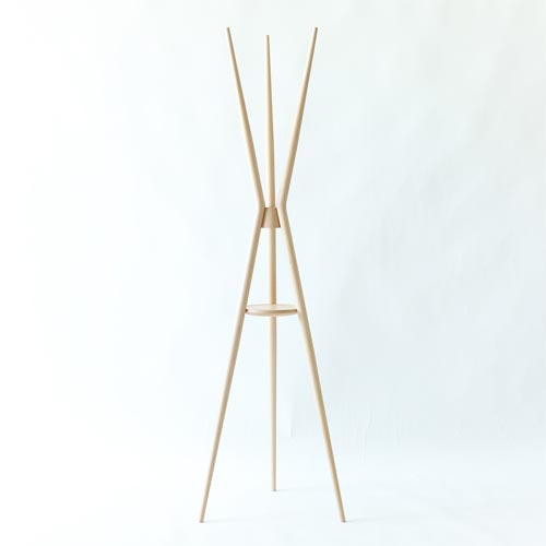 飛騨家具 nissin 日進木工 Accent アクセント ハンガー 国産家具 無垢