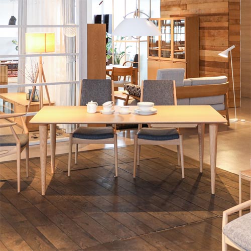 飛騨家具 nissin 日進木工 Grow グロウ トレー付きテーブル 国産家具