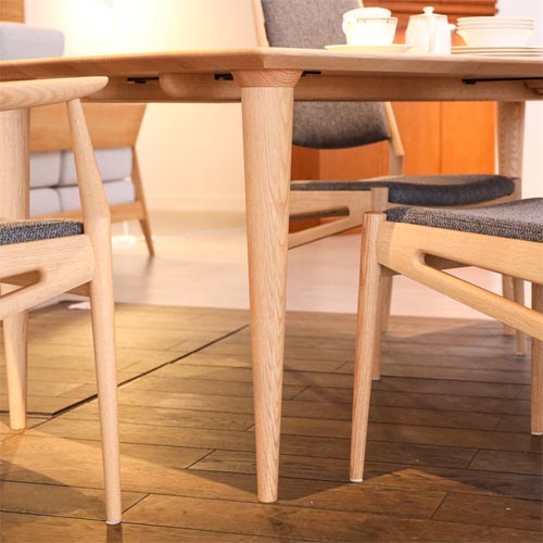 飛騨家具 nissin 日進木工 Grow グロウ トレー付きテーブル 国産家具