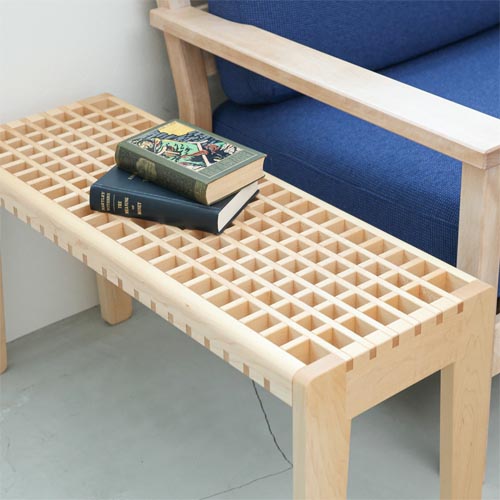 旭川家具 cosine コサイン コウシスツール 国産家具 無垢 ベンチ